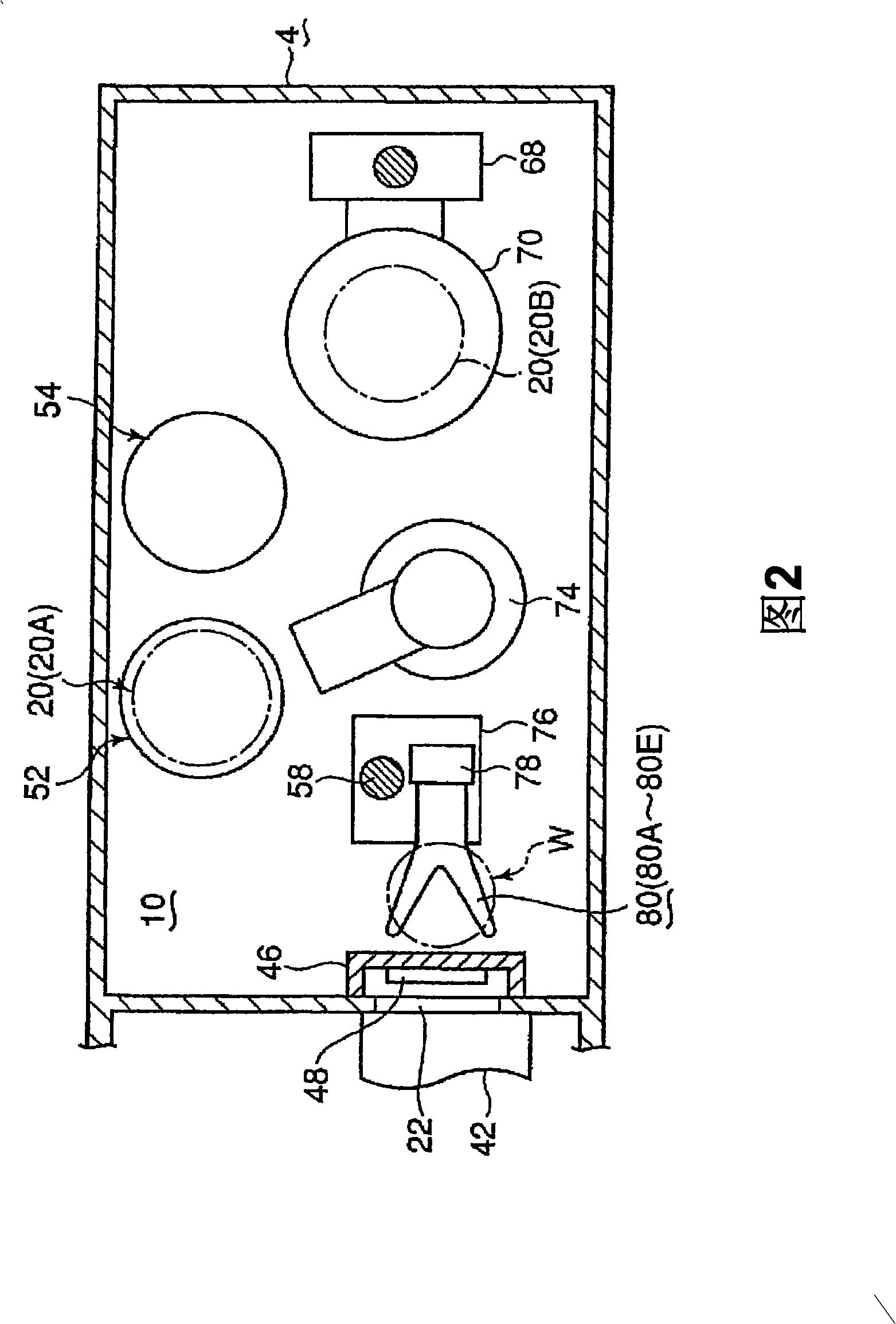 Processing system for process object and thermal processing method for process object
