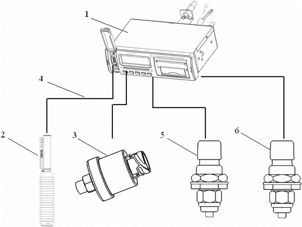 Detection method for cargo carrying state of vehicle