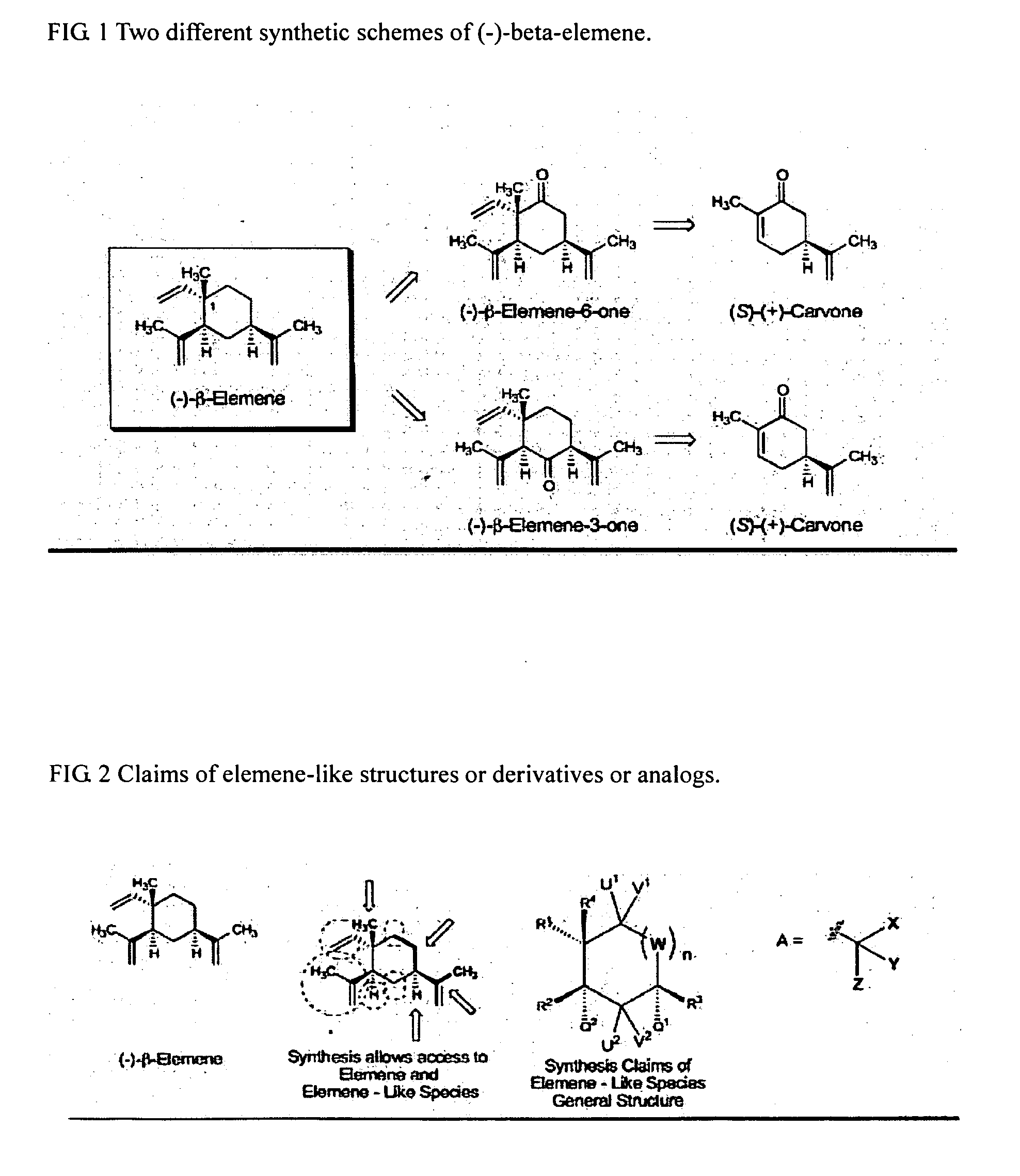 Synthesis of (1)-beta-elemene, (-)-beta-elemenal, (-)-beta-elemenol, (-)-beta-elemene fluoride and their analogues, intermediates, and composition and uses thereof
