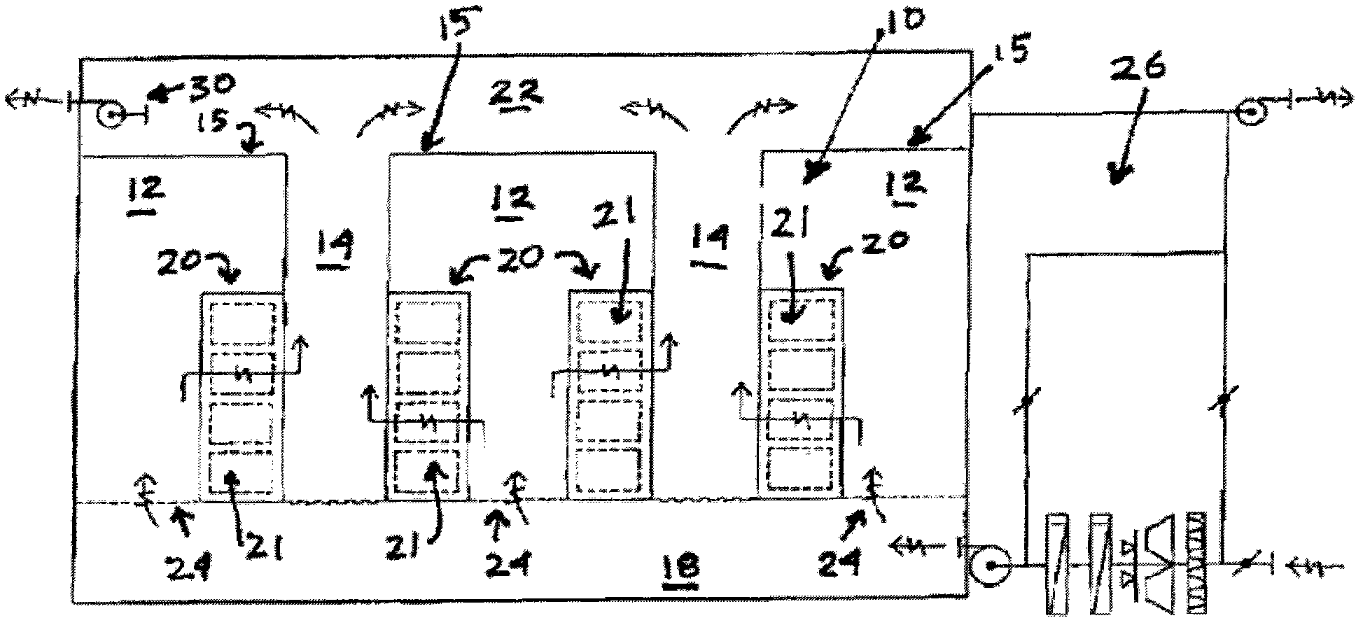 Data center cooling system and method
