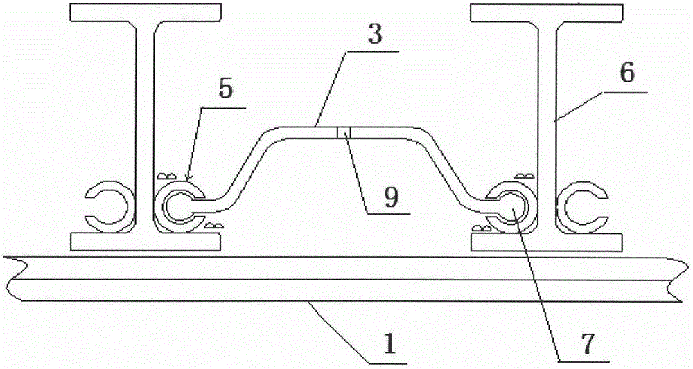 w-shaped steel sheet pile structure