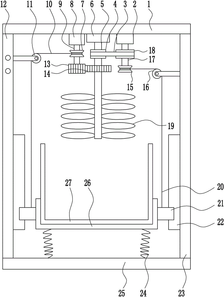 Adding type fast raw material preparation device for photodegradable plastic production