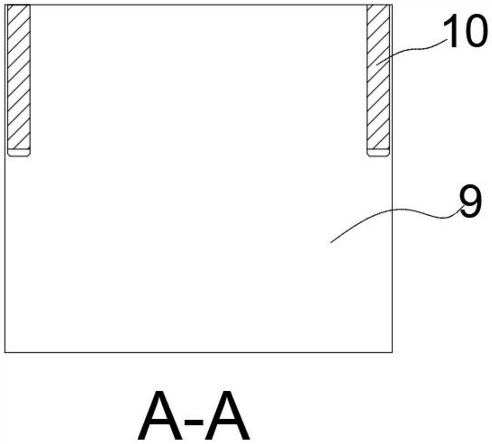 Surface burr removing device for mechanical part