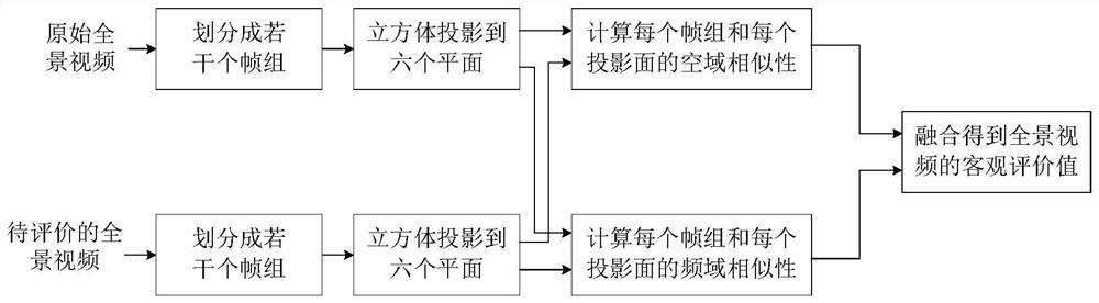 A Method for Panoramic Video Quality Evaluation