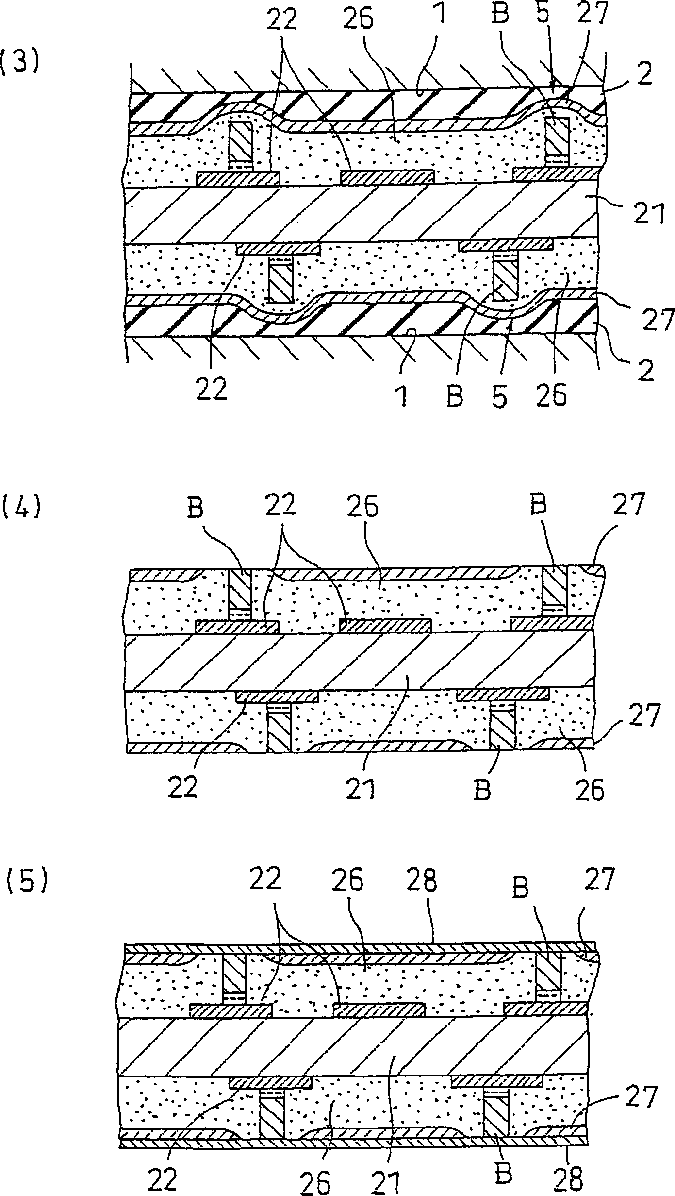 Interlayer connection structure and its building method