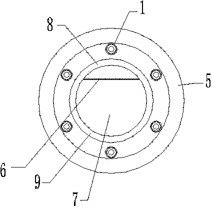 Pressure releasing device of completely-closed gas insulation high-pressure switch device