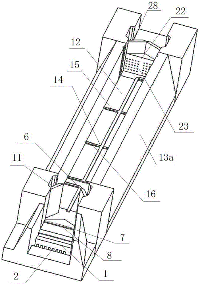 Fish-gathering and luring system of fish-passing ship lock and fish-gathering and luring method