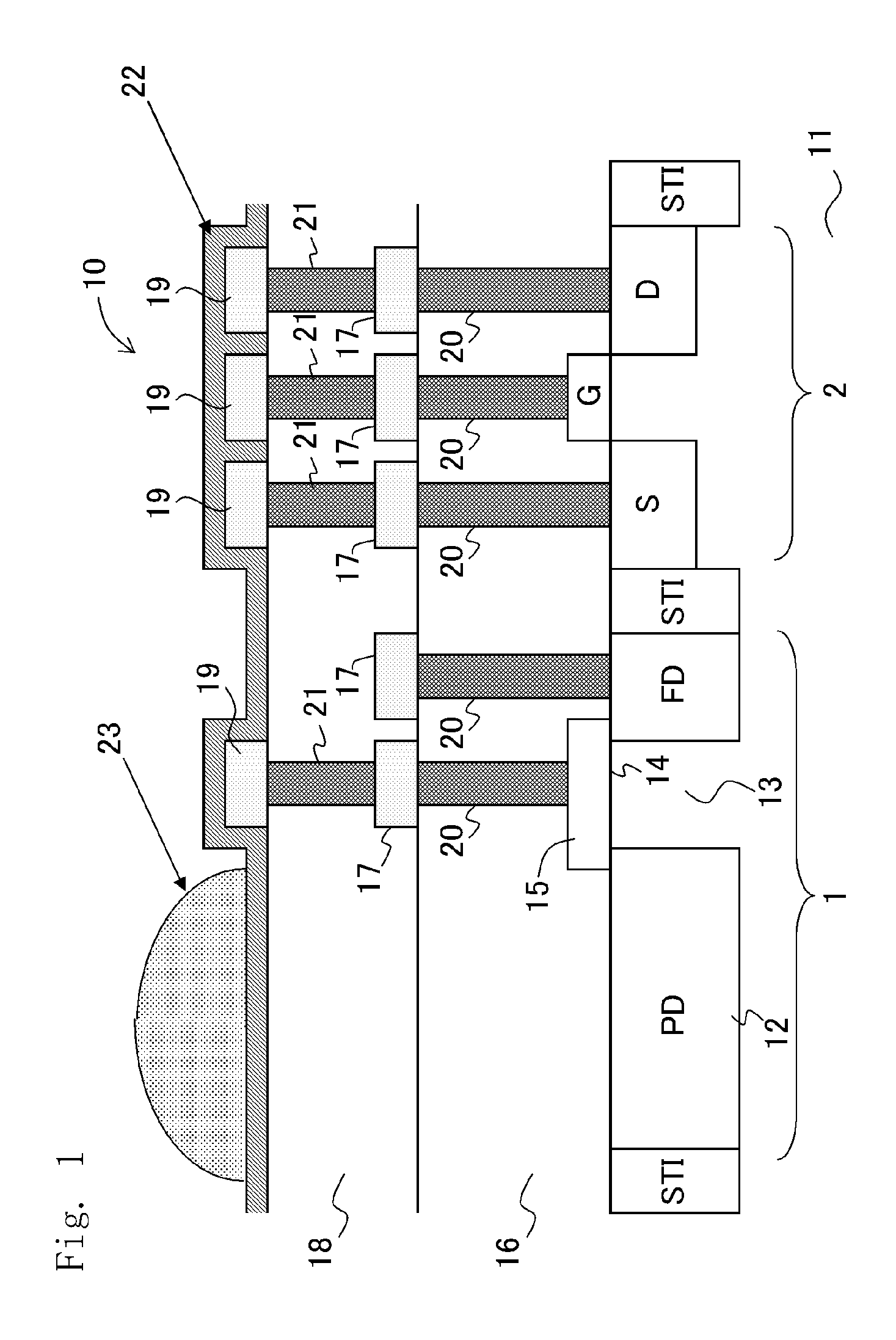 Method for manufacturing a solid-state image capturing element