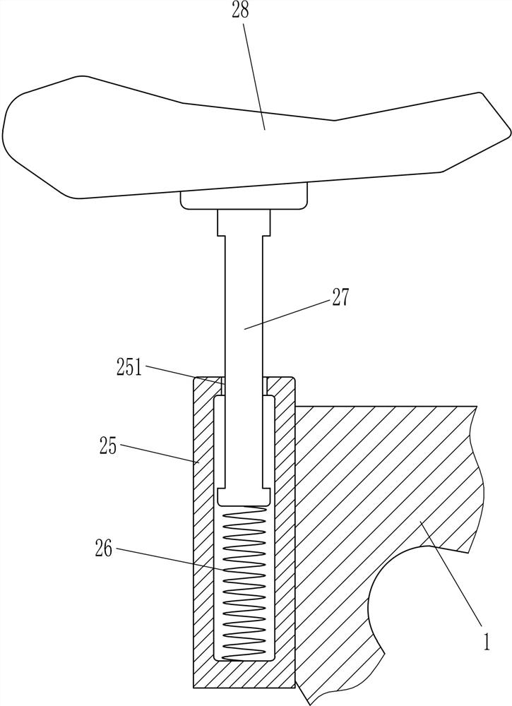 A pedal exercise bicycle