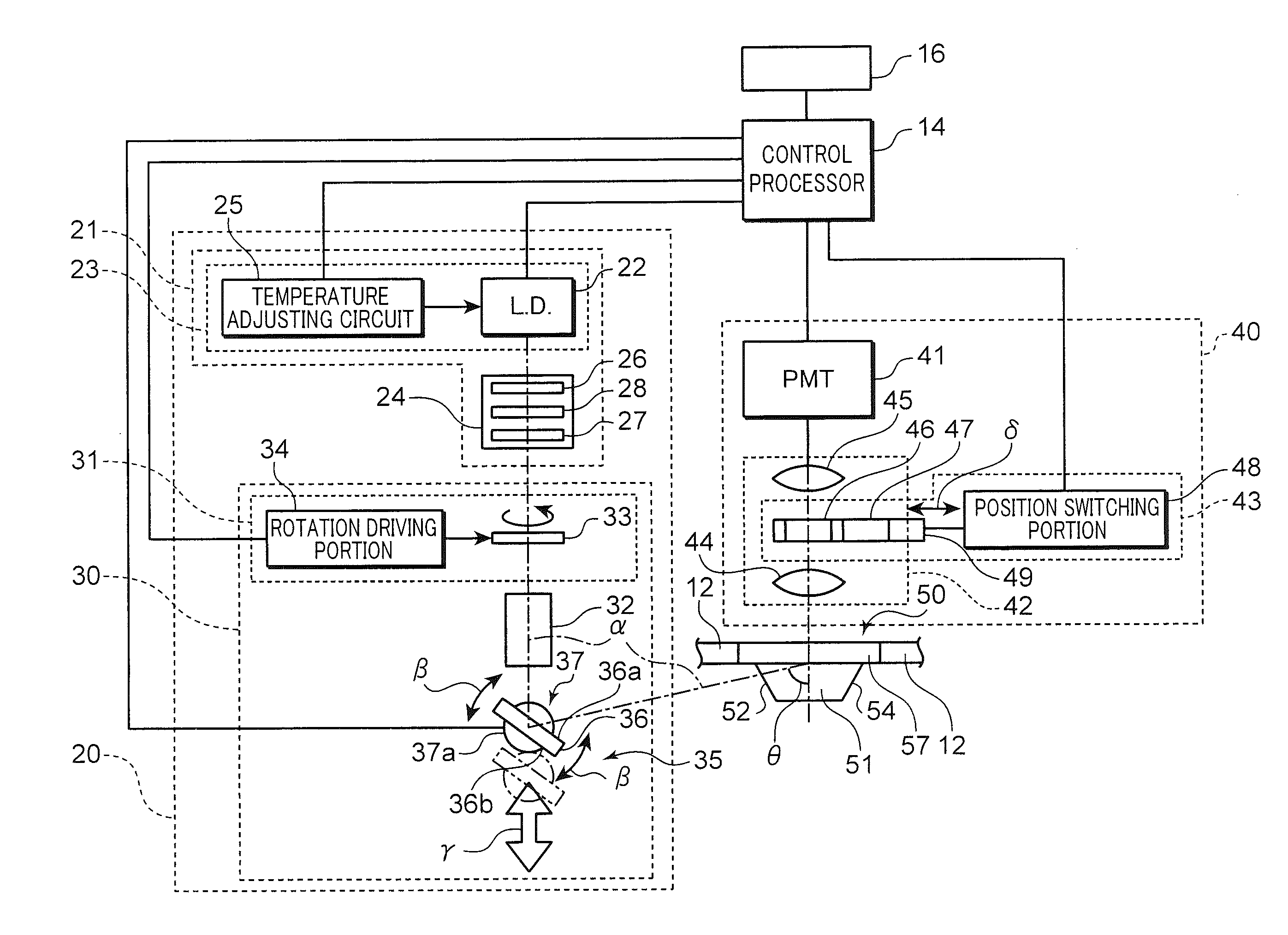 Surface plasmon resonance fluorescence analysis device and surface plasmon resonance fluorescence analysis method