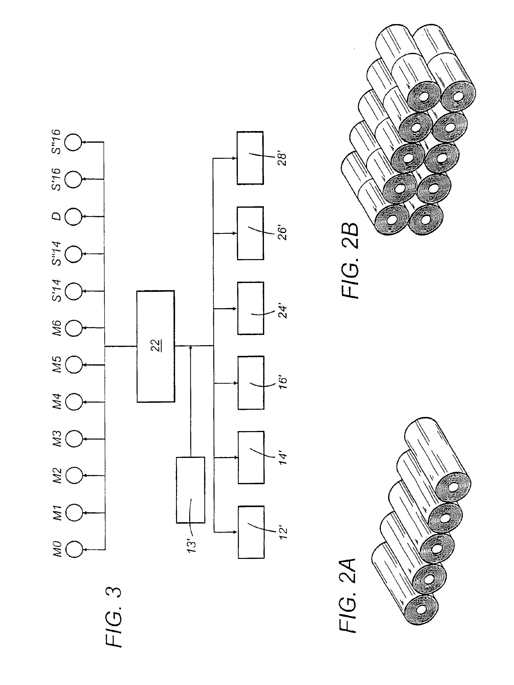 Method and a plant for producing articles, in particular paper rolls or the like, and a conveying apparatus usable in said plant