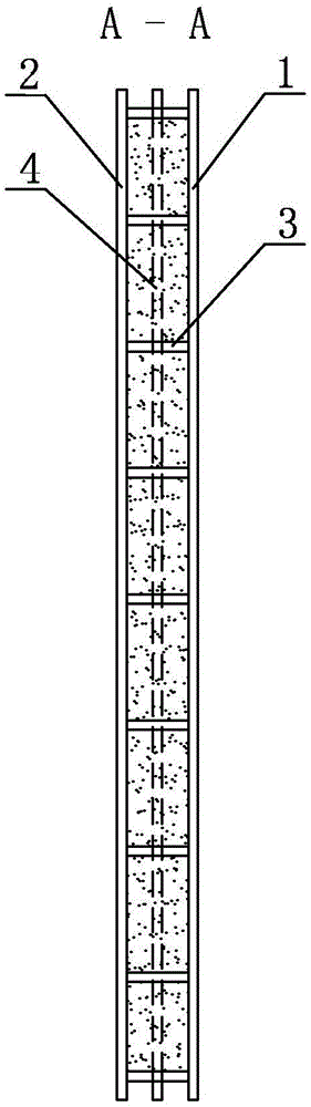 Staggered splicing type steel plate-RPC anti-detonation door and construction method thereof