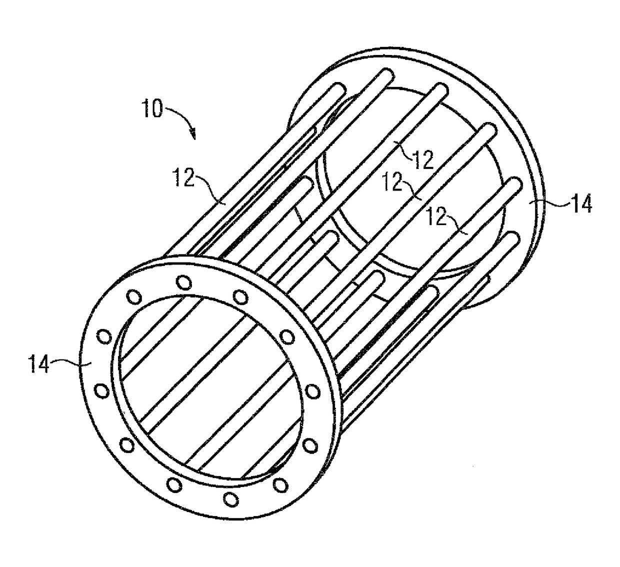 Method for testing a bar winding of a rotor of a rotating electrical machine