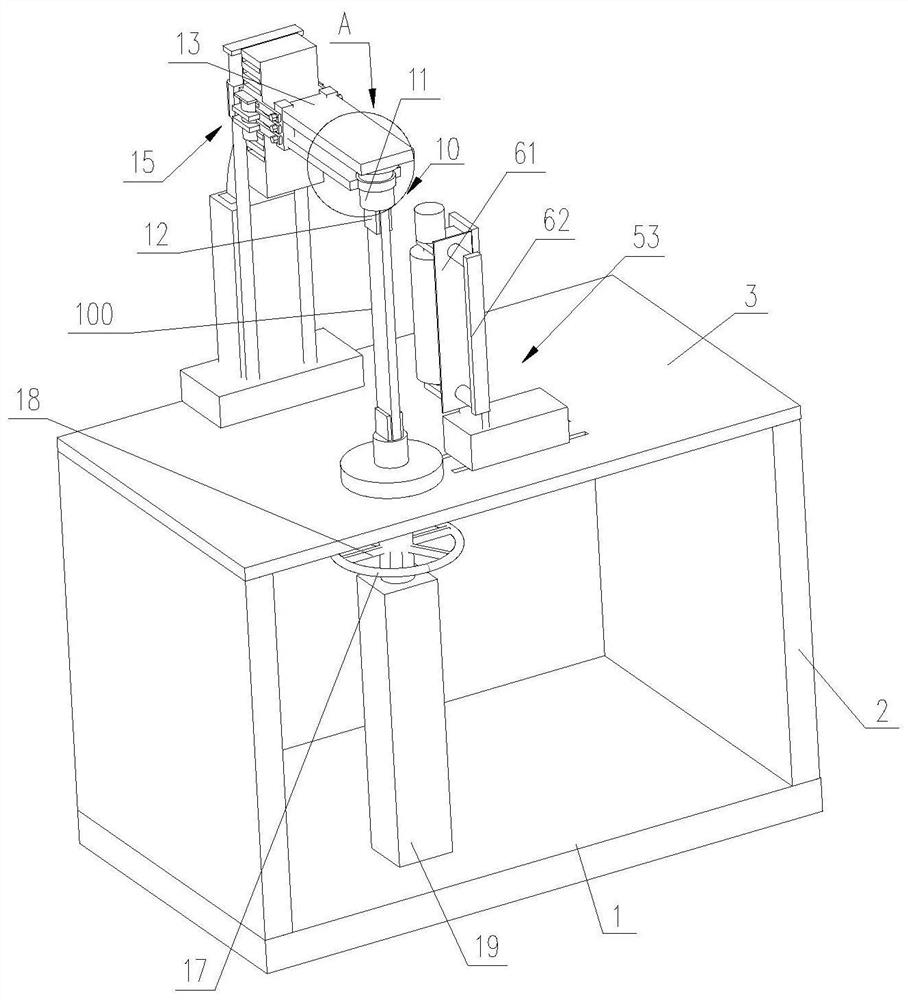 A deburring positioning device and its use method