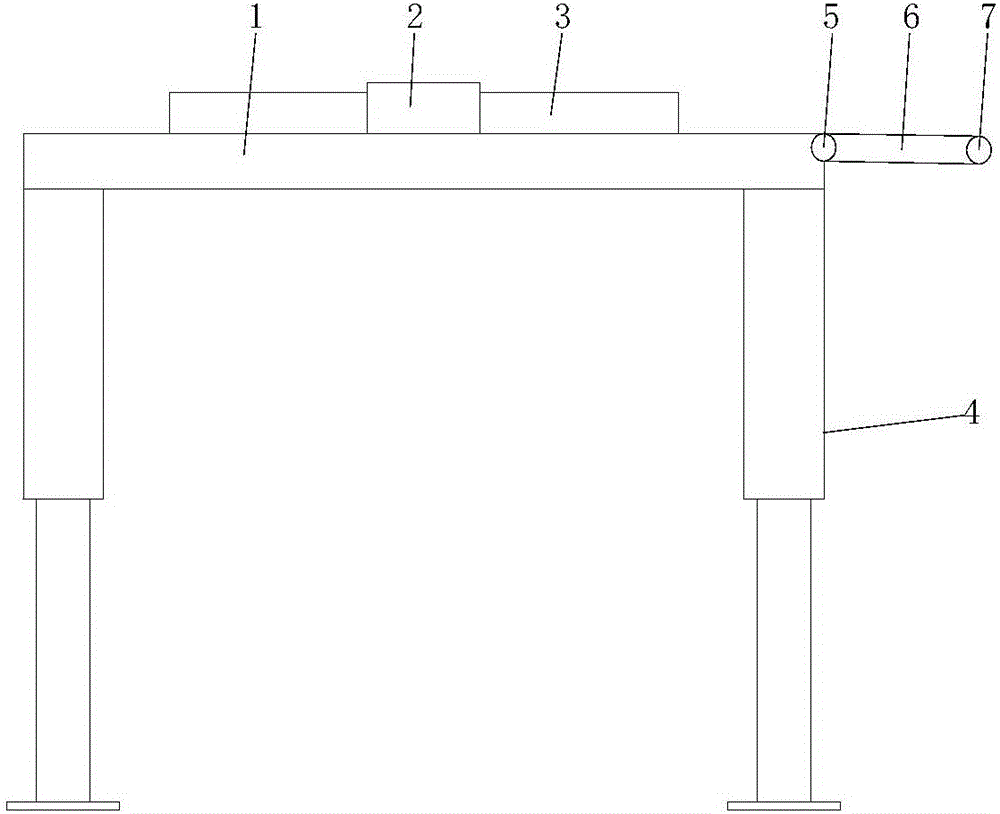 Operating anesthesia head rack