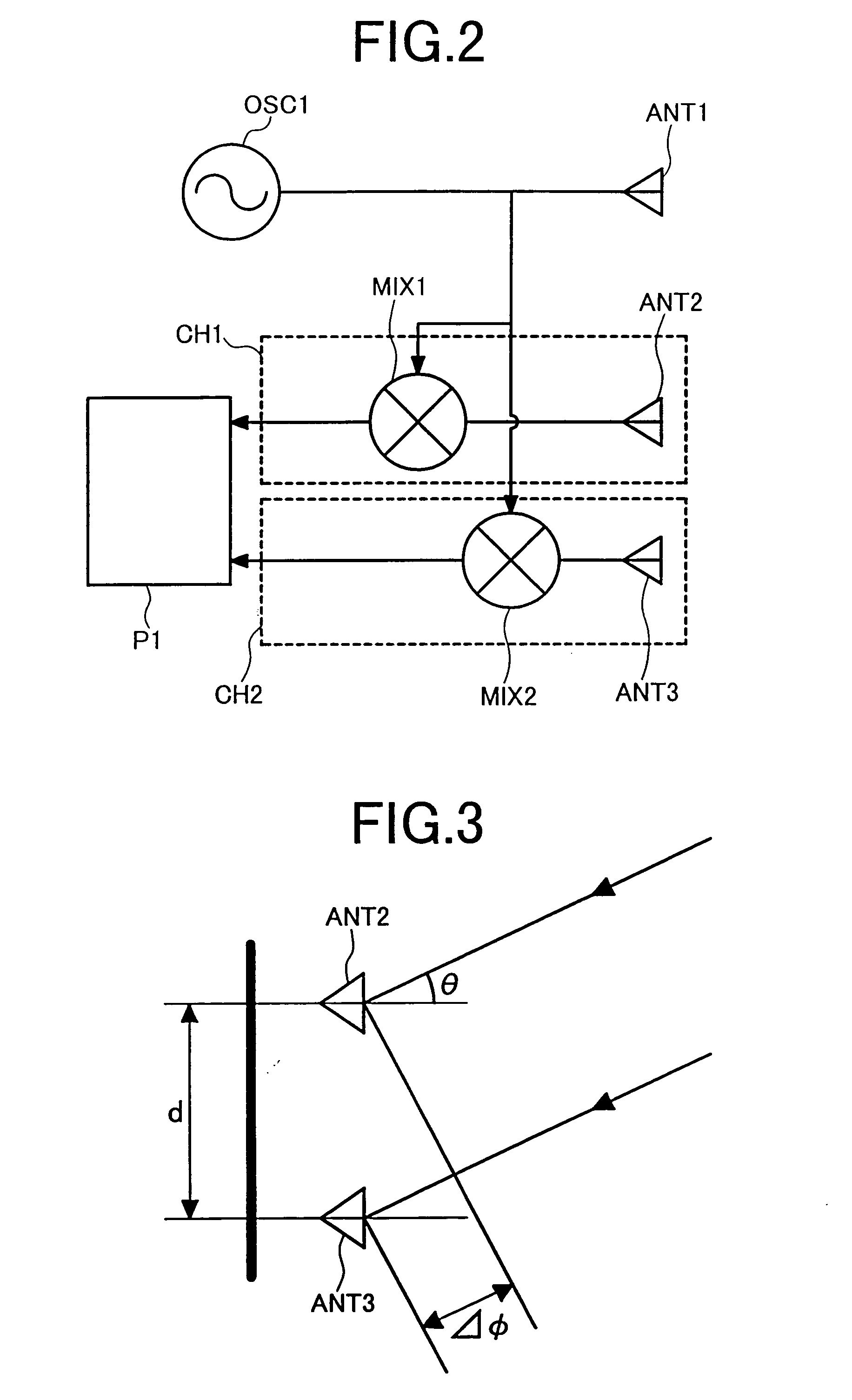 Monopulse radar system