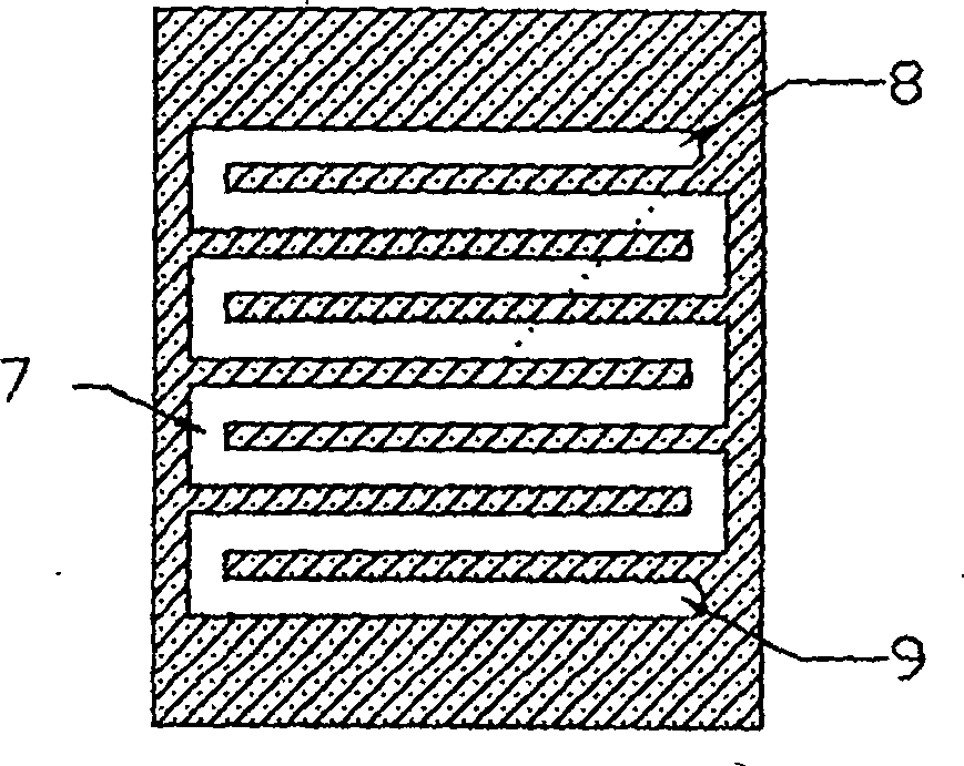 Micro-internal mixed catalytic burner