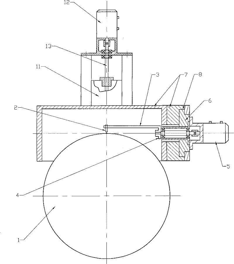 Numerical control groove grinding machine with numerical control grinding wheel trimming device