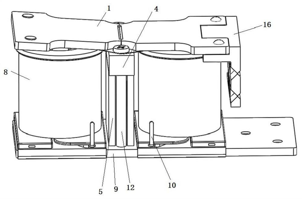 Bistable locomotive-mounted electromagnetic relay