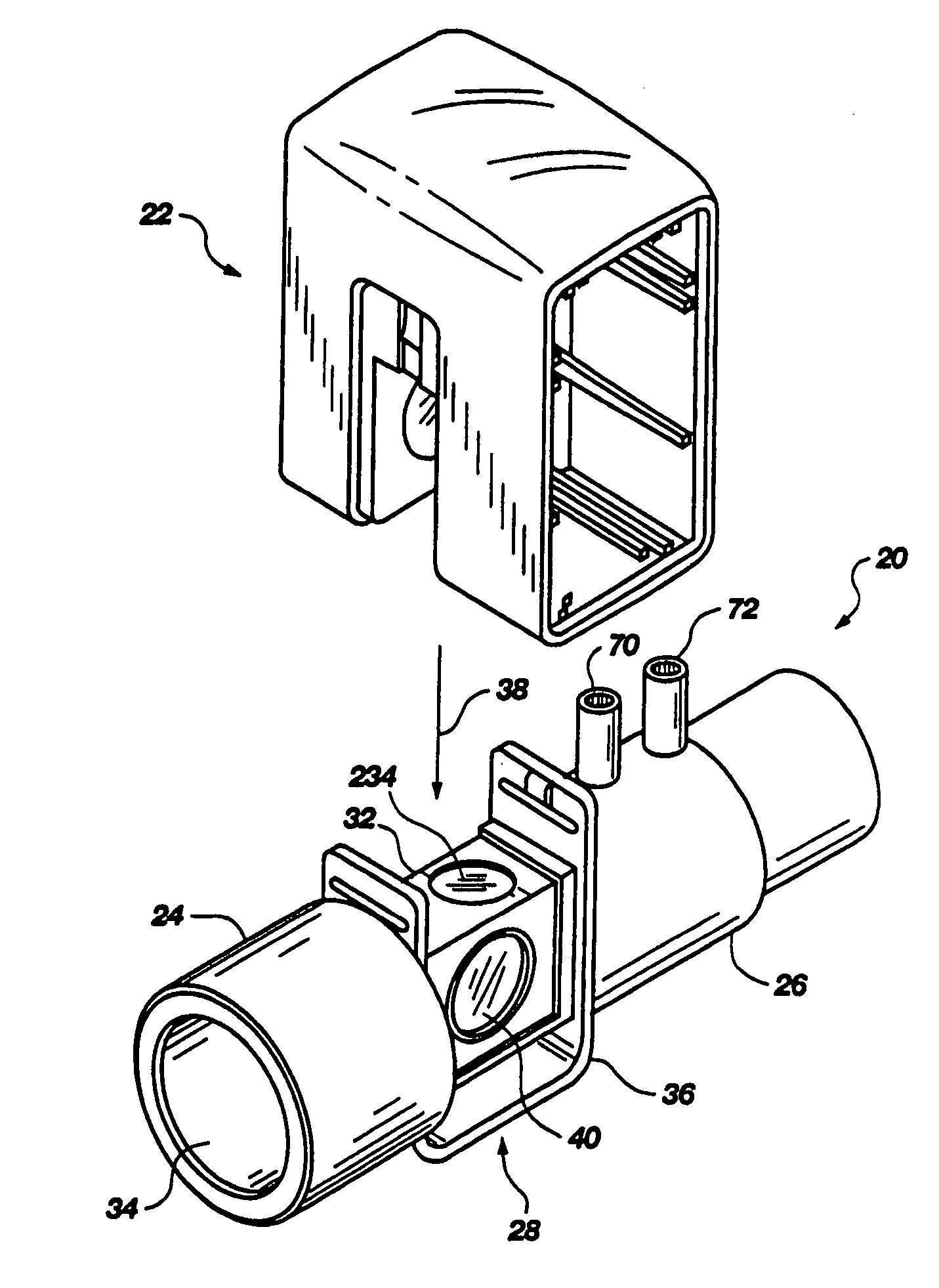 Metabolic measurements system including a multiple function airway adapter