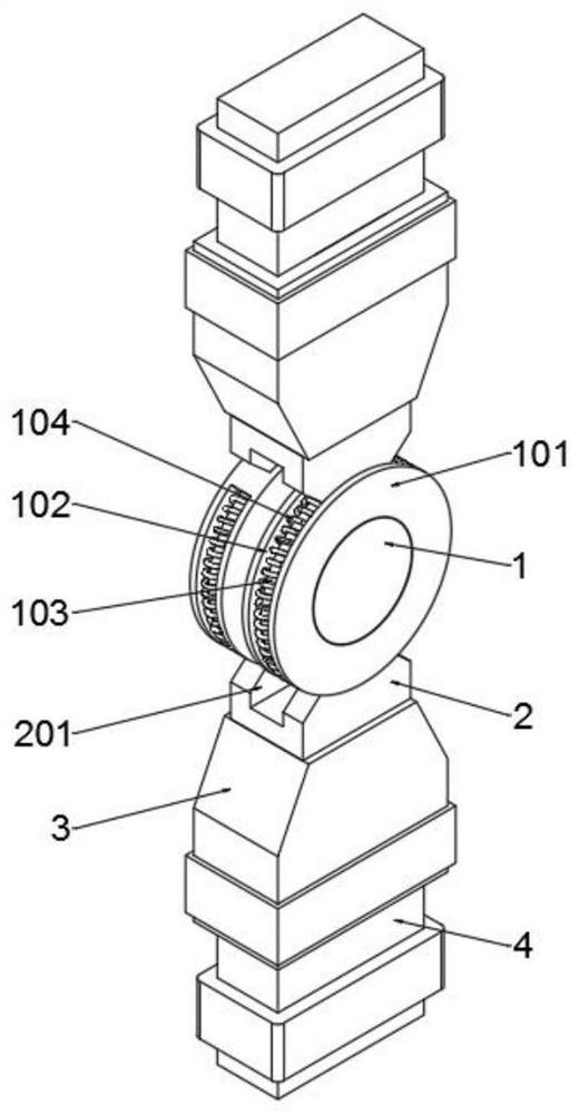 Lower limb exoskeleton isomeric knee joint based on parallel elastomers