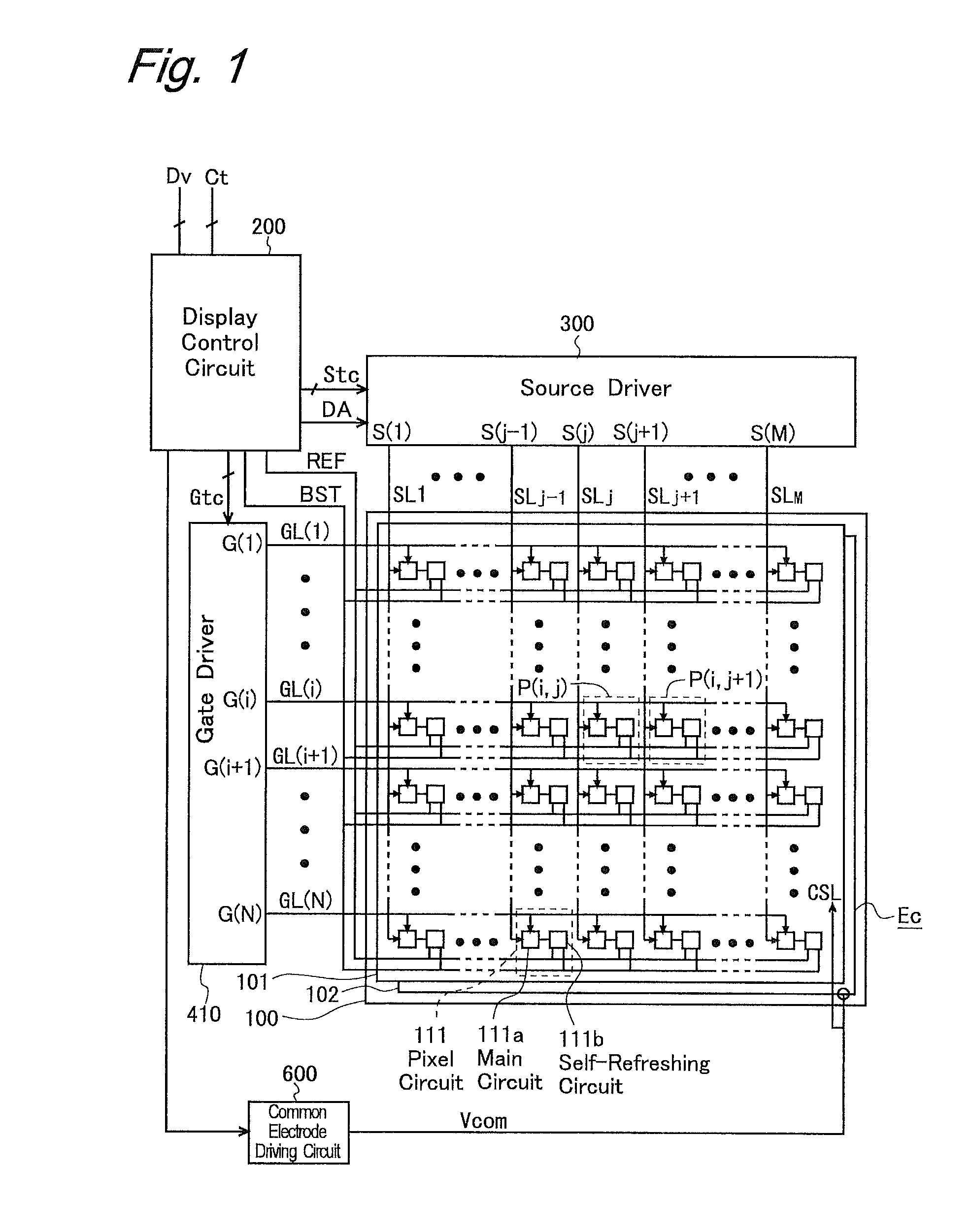 Pixel circuit and display device