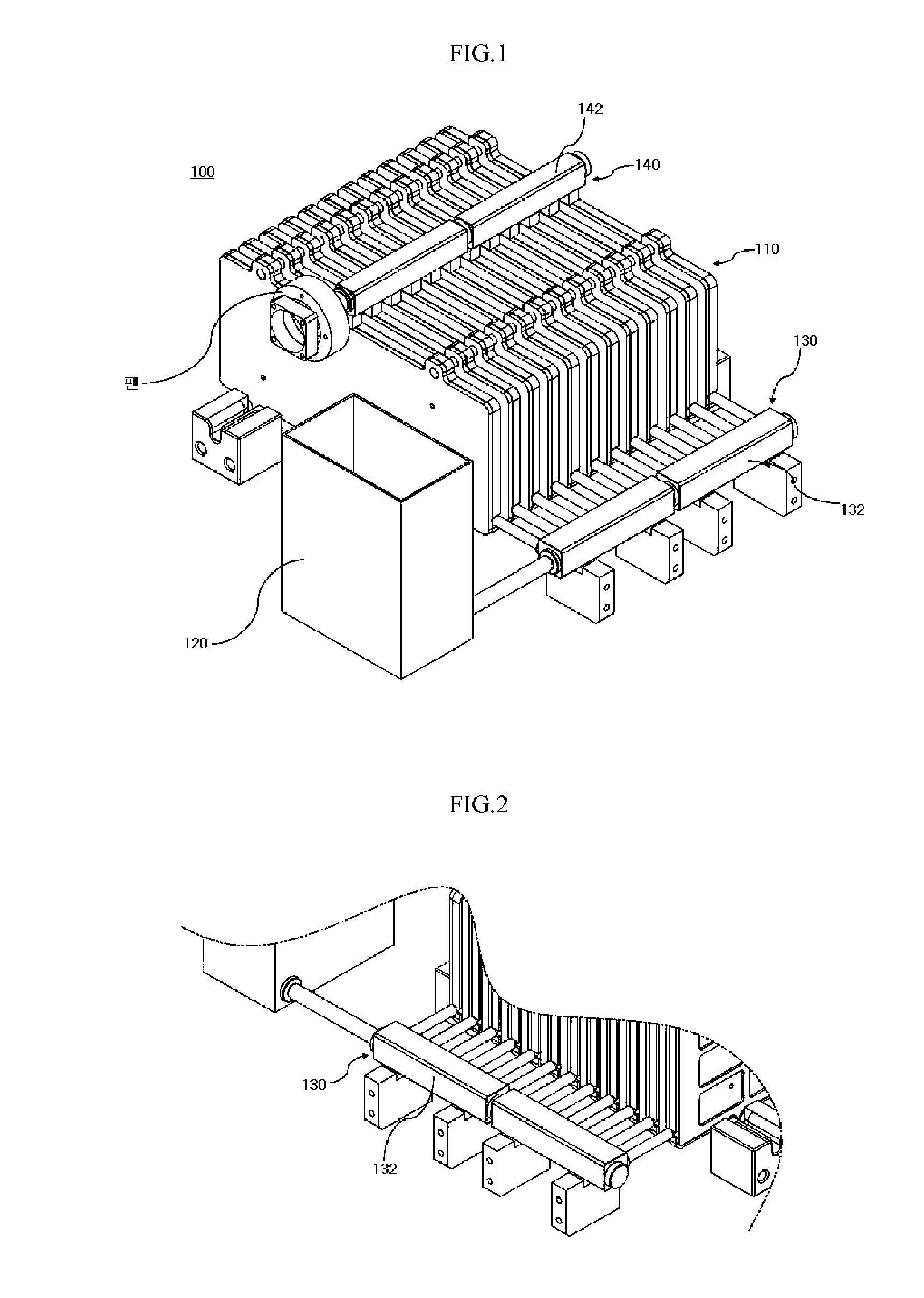 Air-metal secondary battery unit and air-metal secondary battery module including same