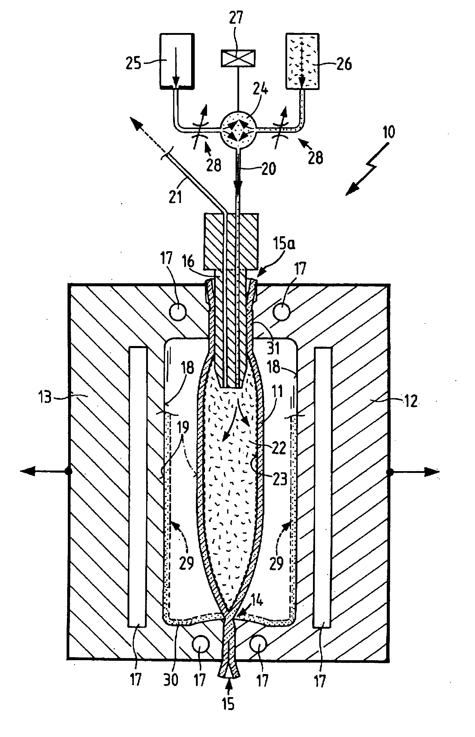 Air conducting channel