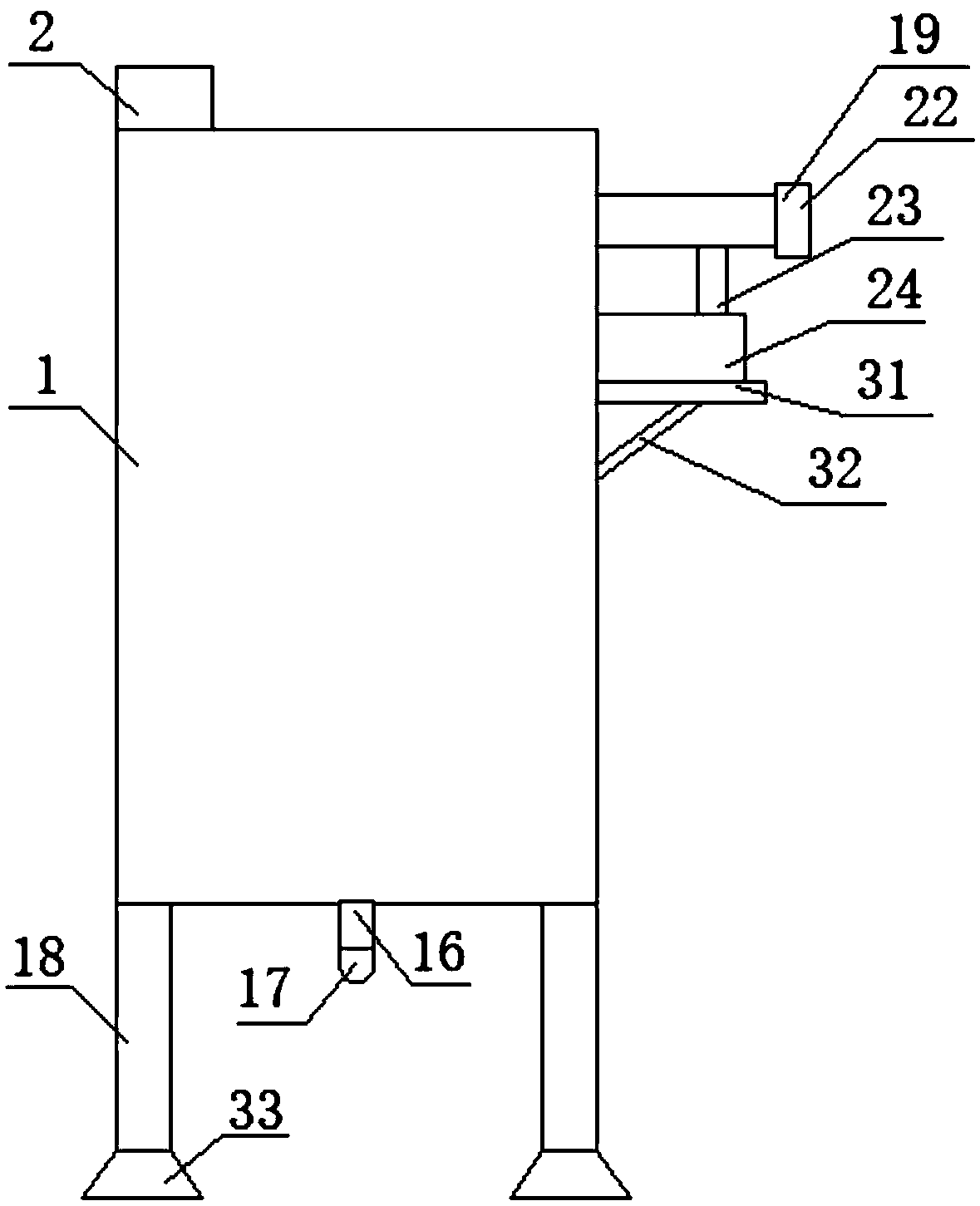 Automobile gear assembly uniform quenching device