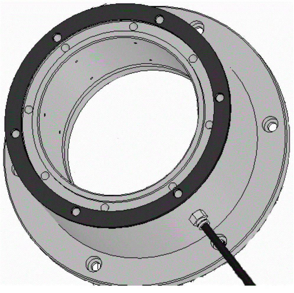 High-low-temperature box penetrating shaft gas sealing device and application