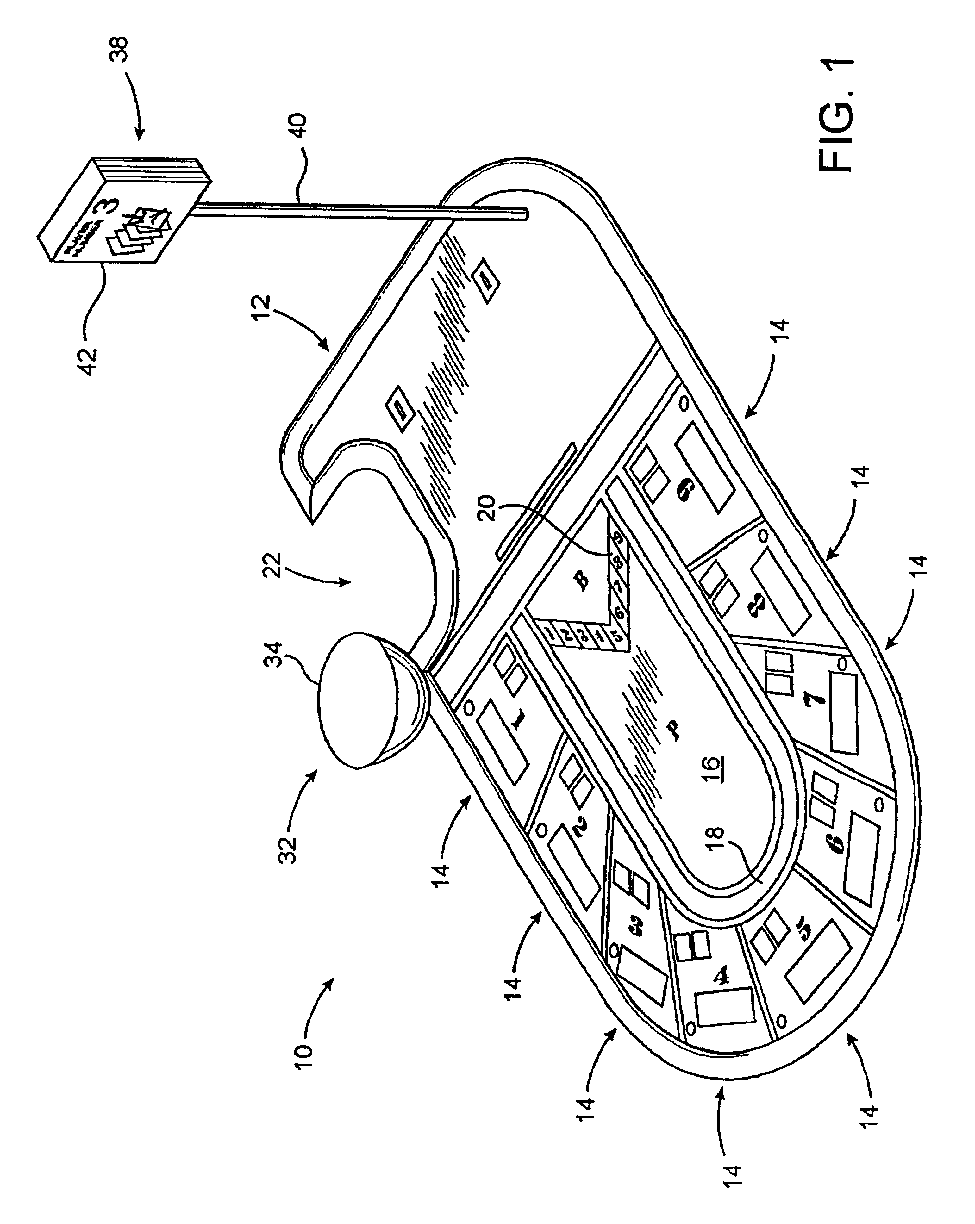 Baccarat gaming assembly and method of playing baccarat