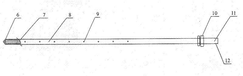 Method for reinforcing working surface of loose and soft coal bed by utilizing nonmetal grouting anchor cable