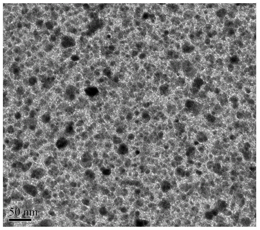 A kind of production method of graphite/iron carbide/iron nanocomposite material