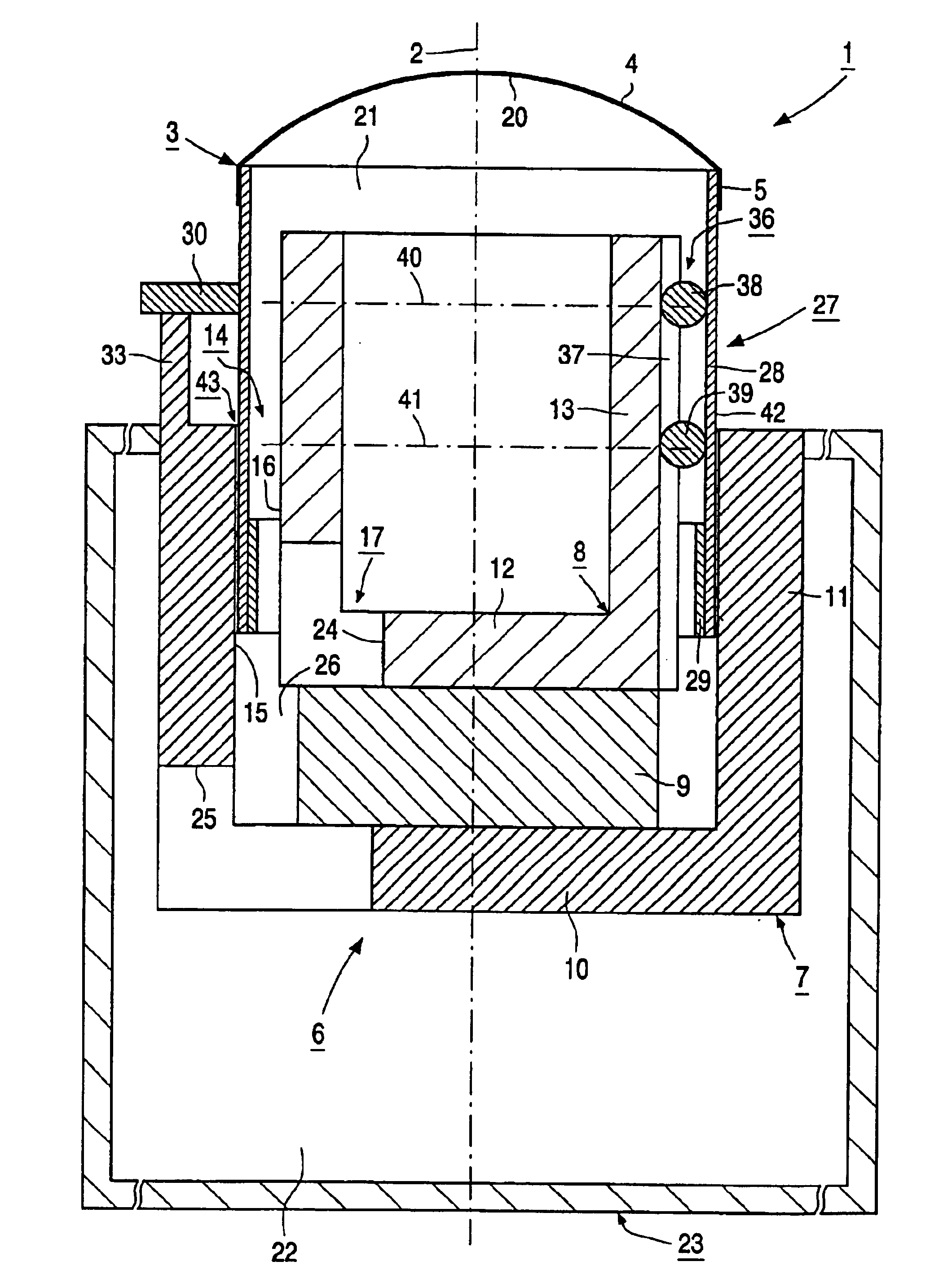 Electroacoustic transducer being acoustical tight in the area of its air gap for its moving coil