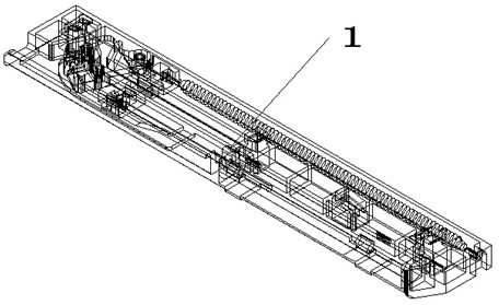 Fast-assembly guide rail buffer