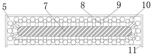 Lifting hanging basket device for non-vertical building