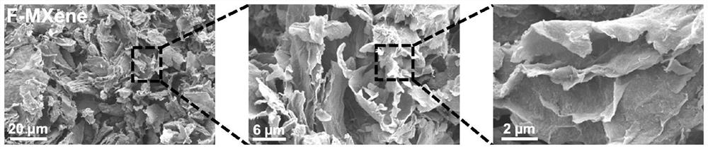 MXene nanosheet with free radical capturing function as well as preparation method and application of MXene nanosheet