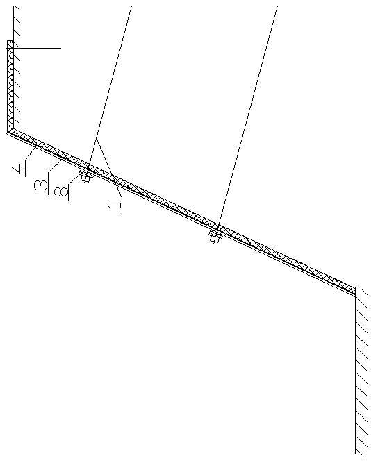 Fabricated temporary support device and application thereof