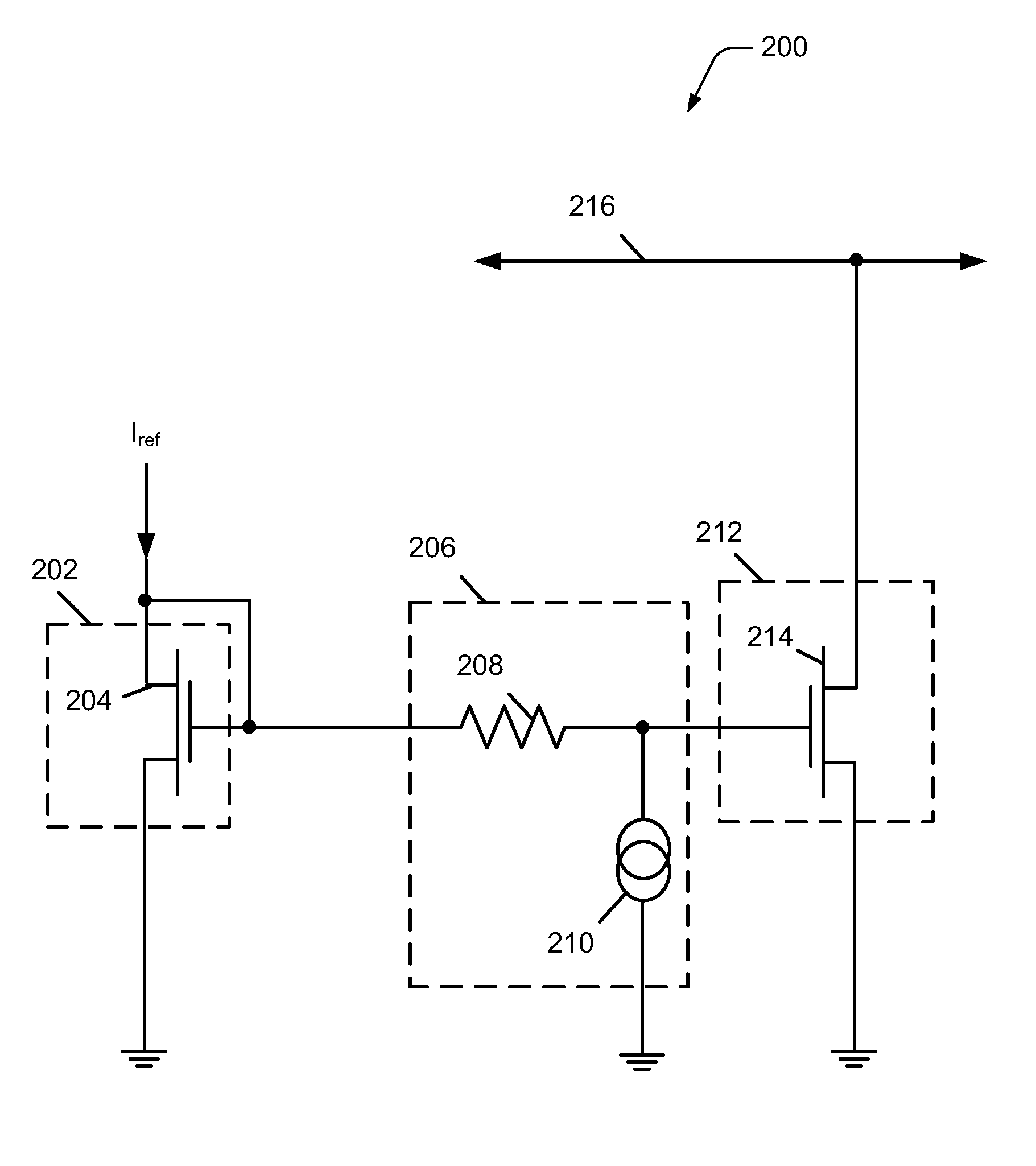 Impedance transformation with transistor circuits