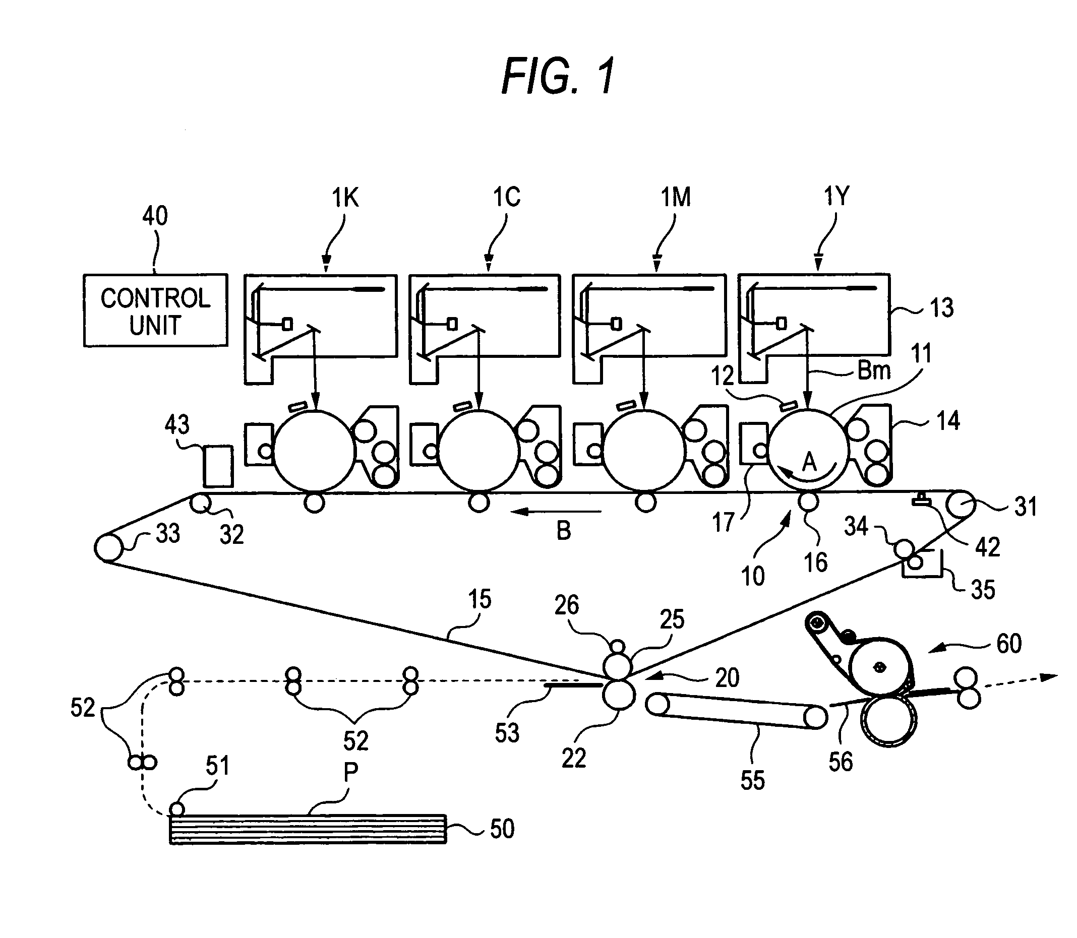 Fixing device with peeling member for an image forming apparatus