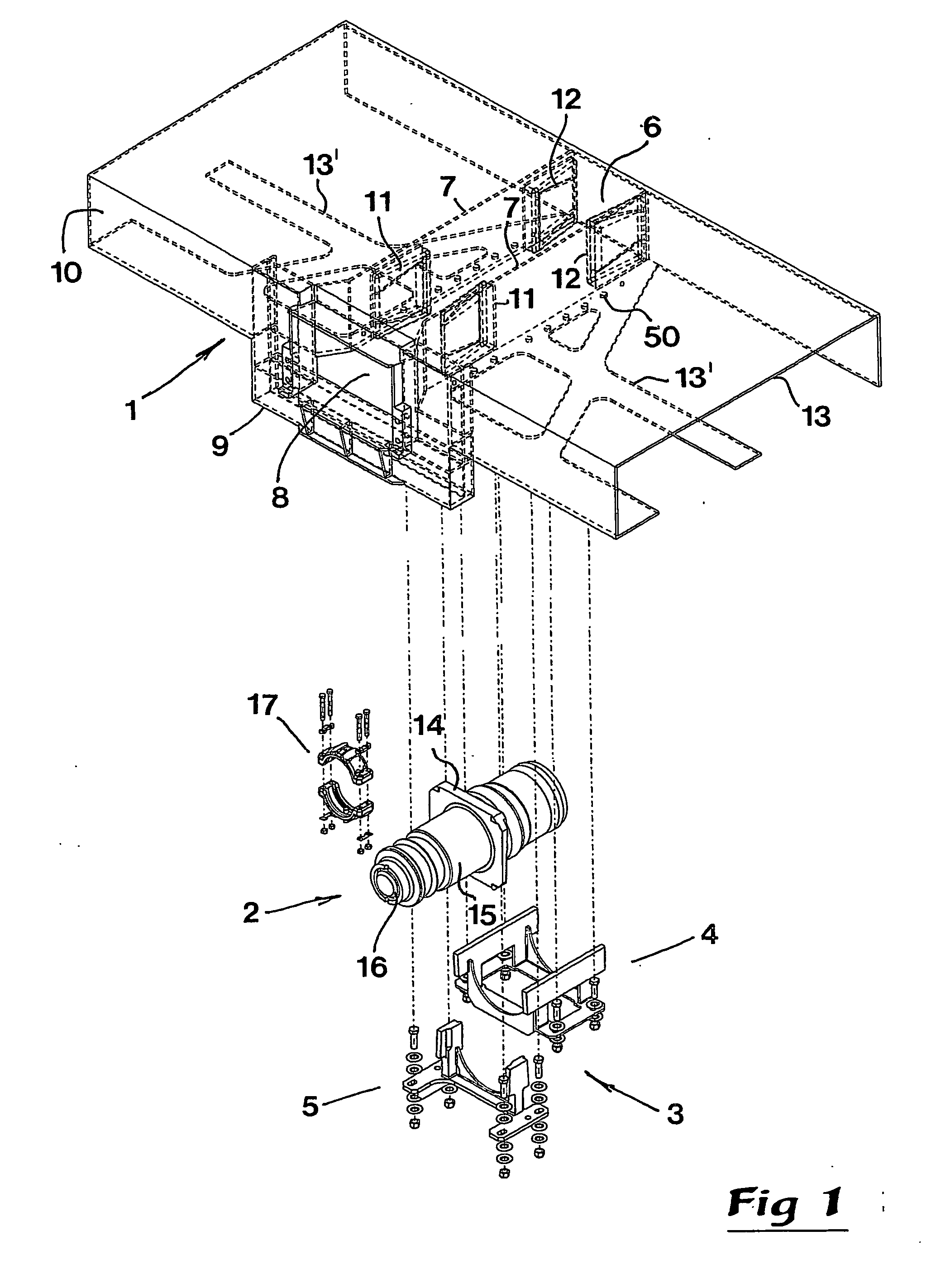 Railway vehicle and a clamping arrangement for the fixation of a towing arrangement in such vehicles