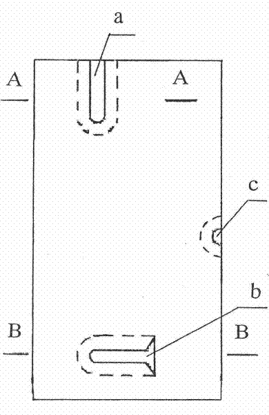 Implanted pottery-stone connector for building decorative plates, and dry-hanging installation technique thereof