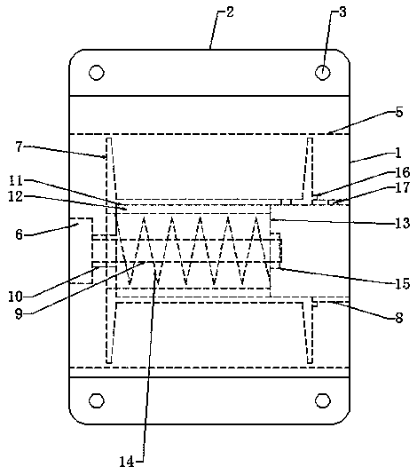 Automatic wire take-up device of medical device