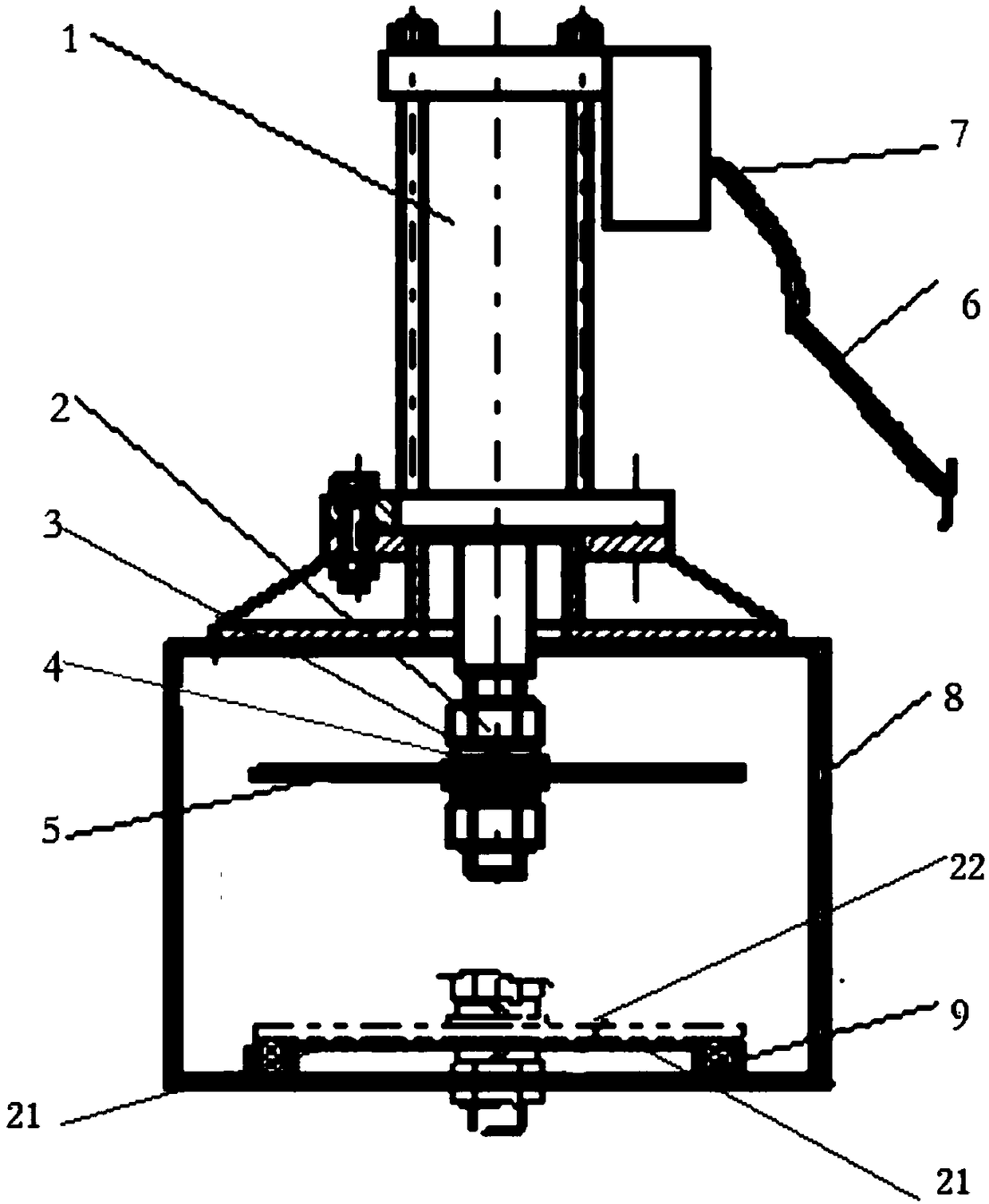 An emergency bypass device for a porous ceramic dust collector