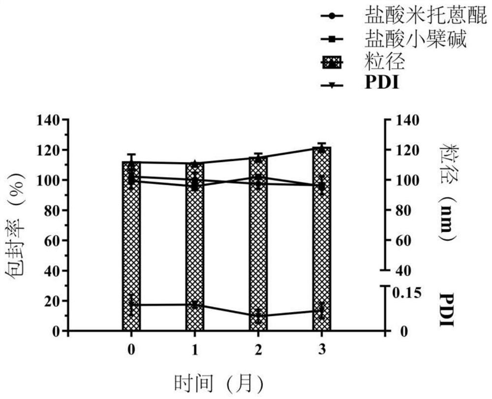 Mitoxantrone and berberine composition and application thereof in preparation of anti-tumor drugs