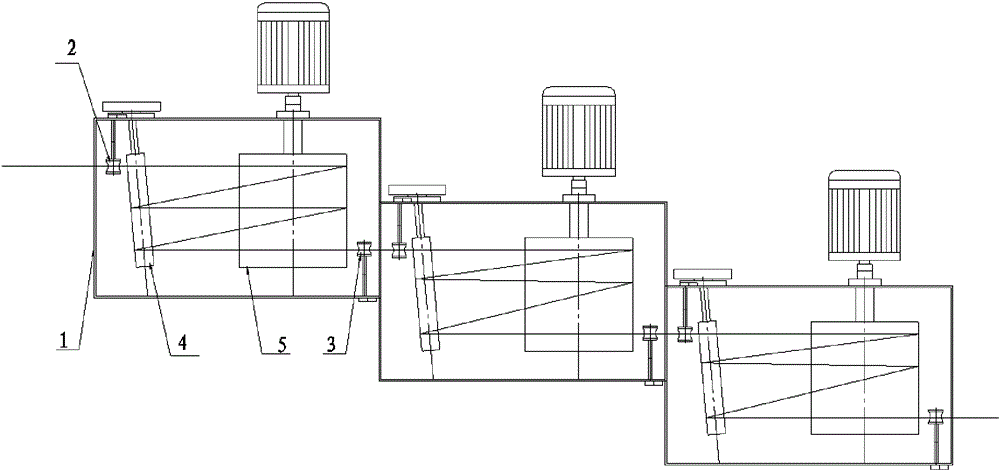 A fiber extraction device and a fiber multistage extraction device