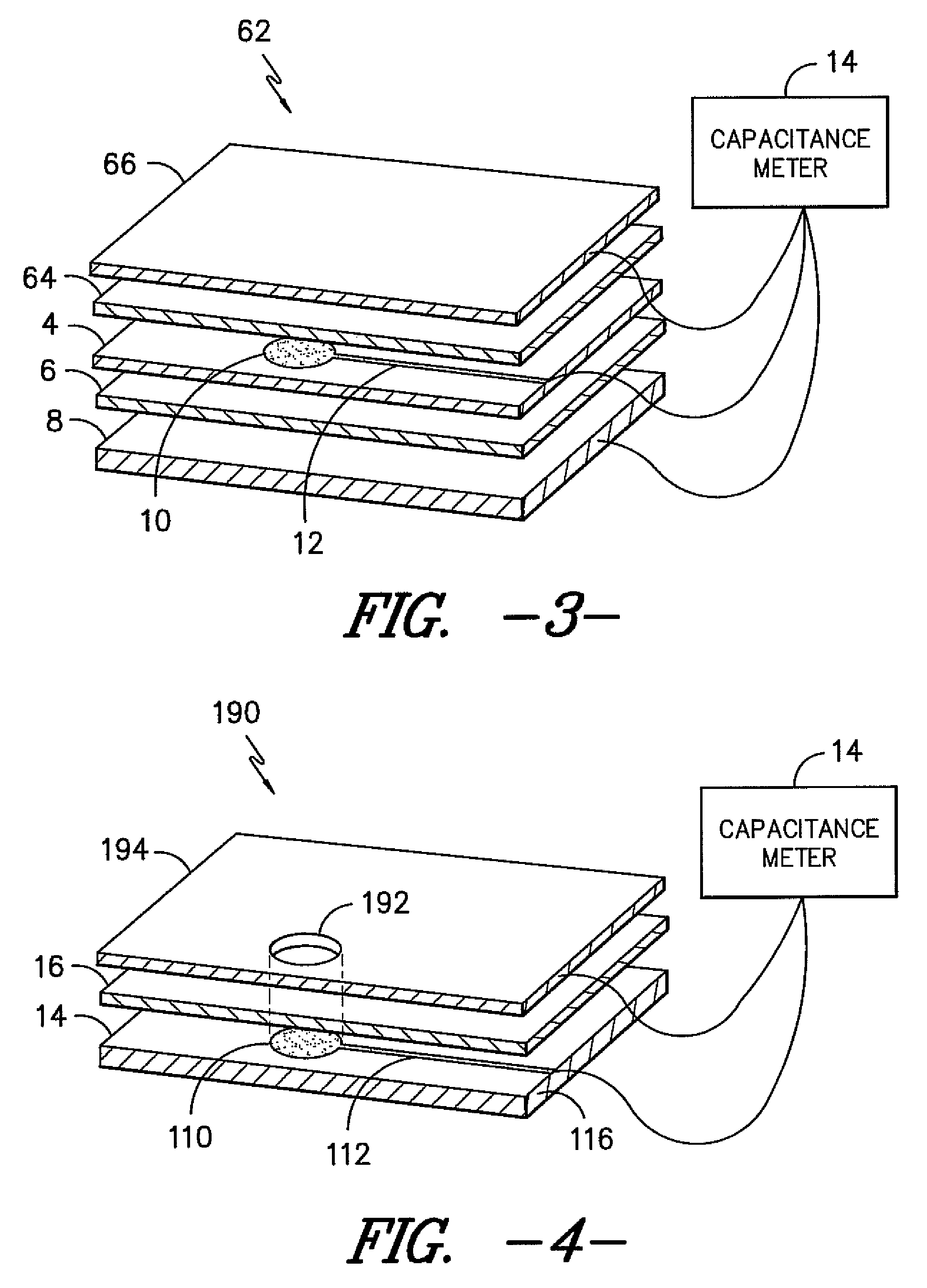 Printed capacitive sensor
