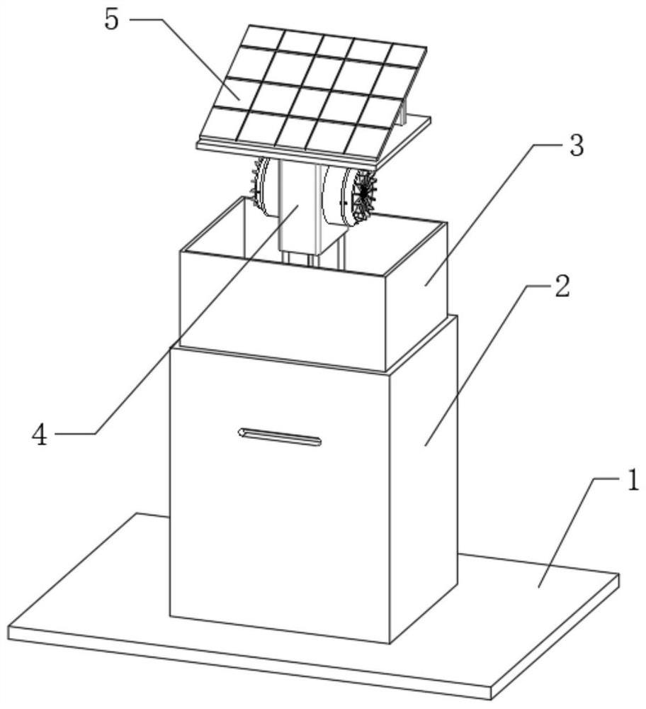Solar power generation device with protection function
