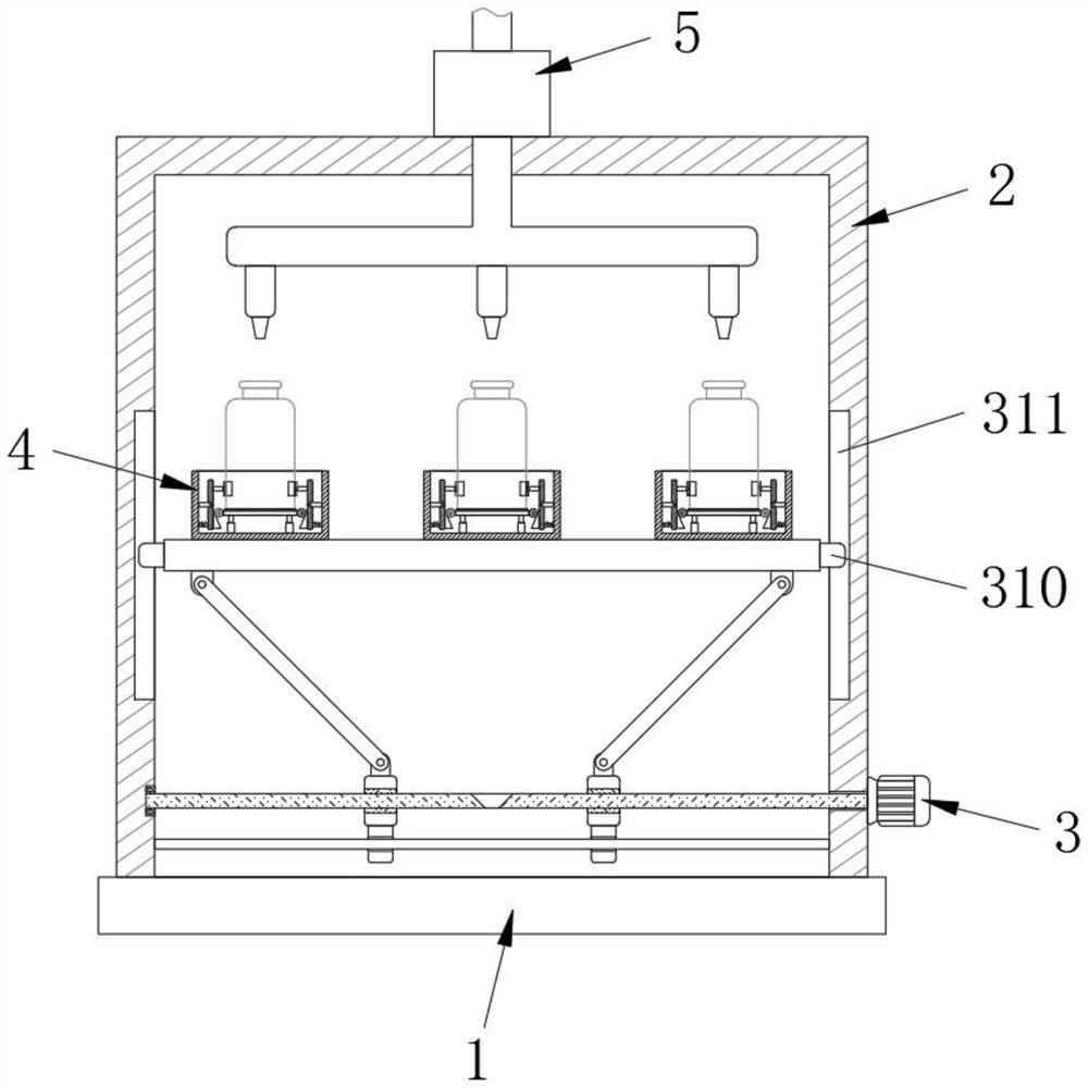 Filling device for bottled water production