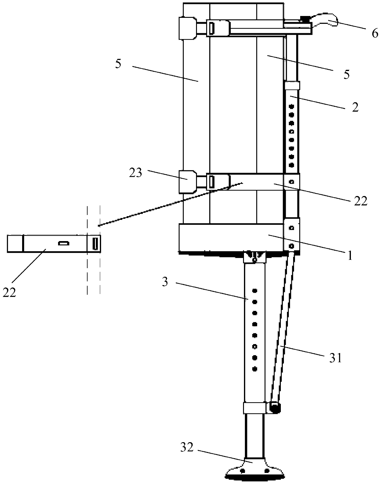 3D-printed air bag type temporary prosthesis